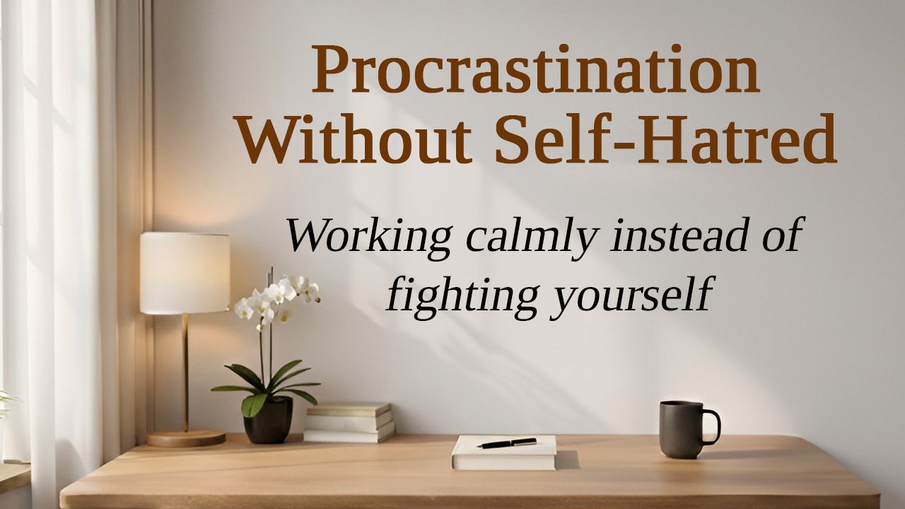 Procrastination Without Self-Hatred